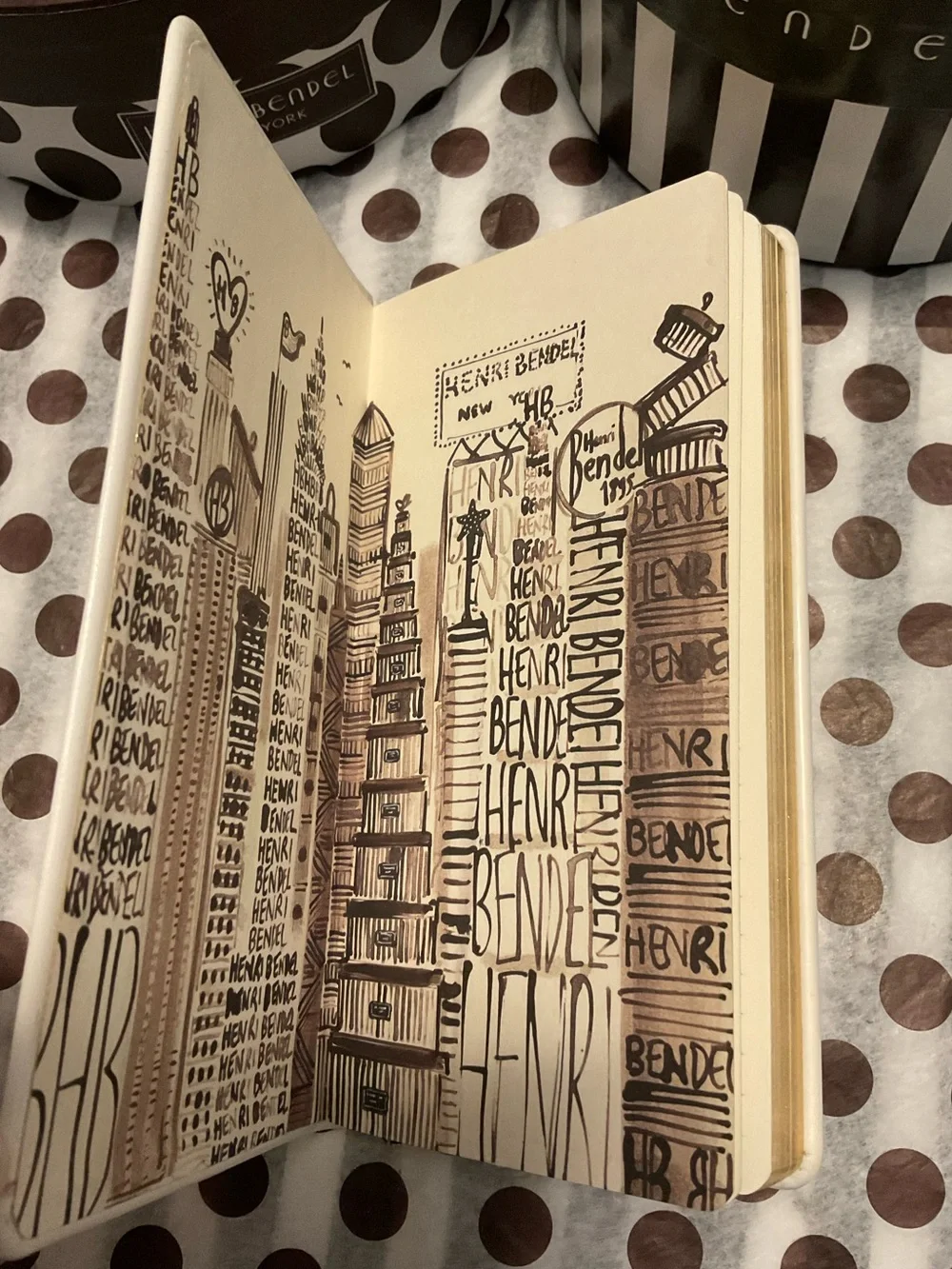 henri bendel never used